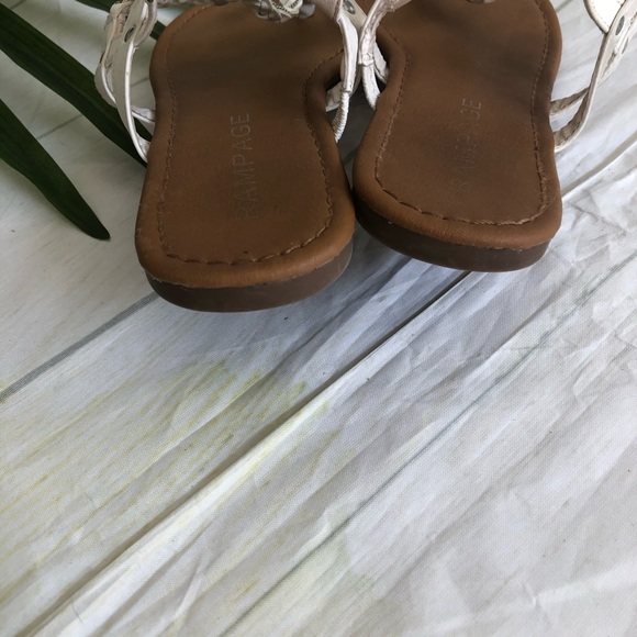 Rampage White Slingback Sandal - Picture 6 of 8